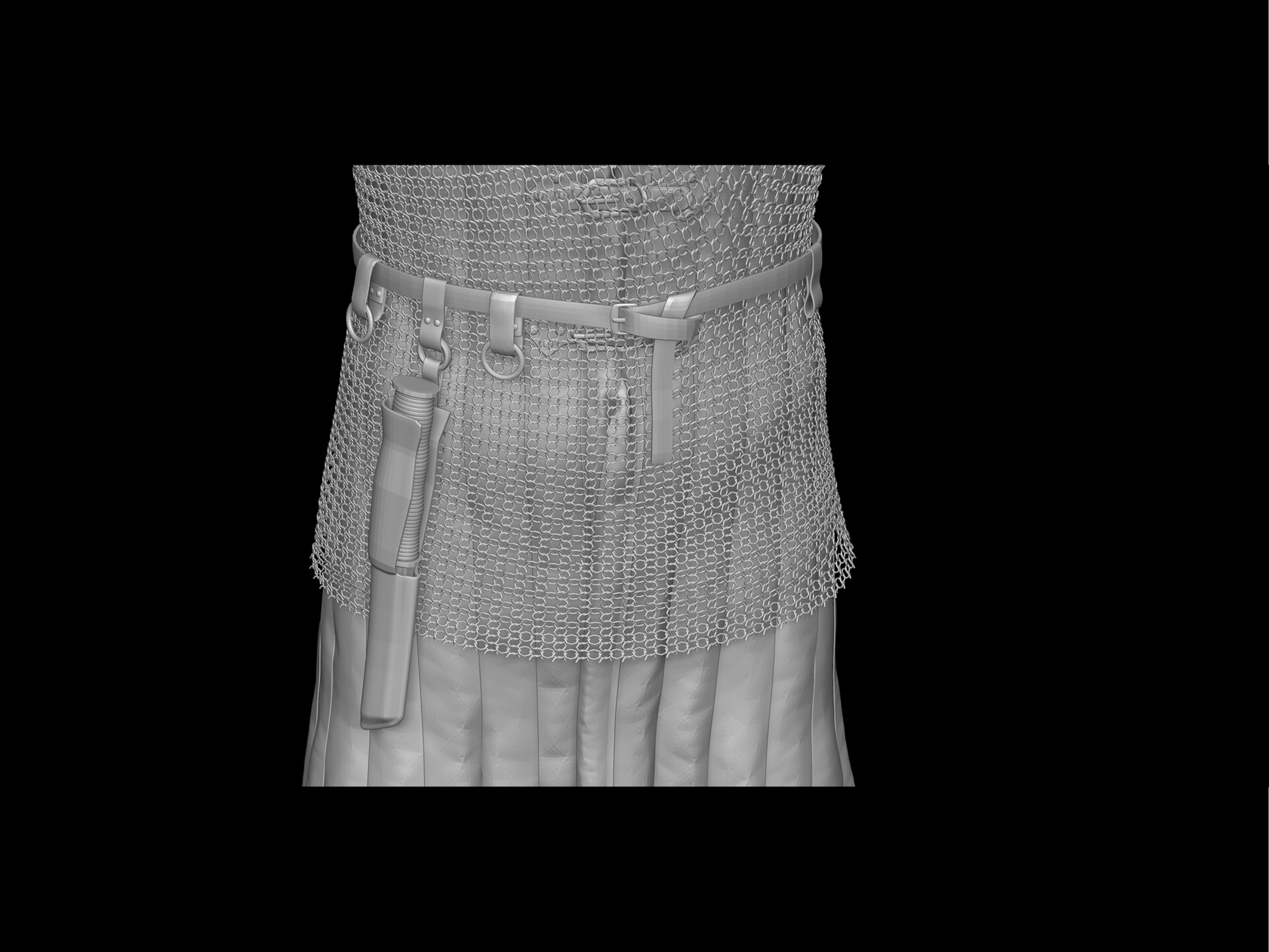 Čovjek iz Srednjeg Vijeka 3D model 10