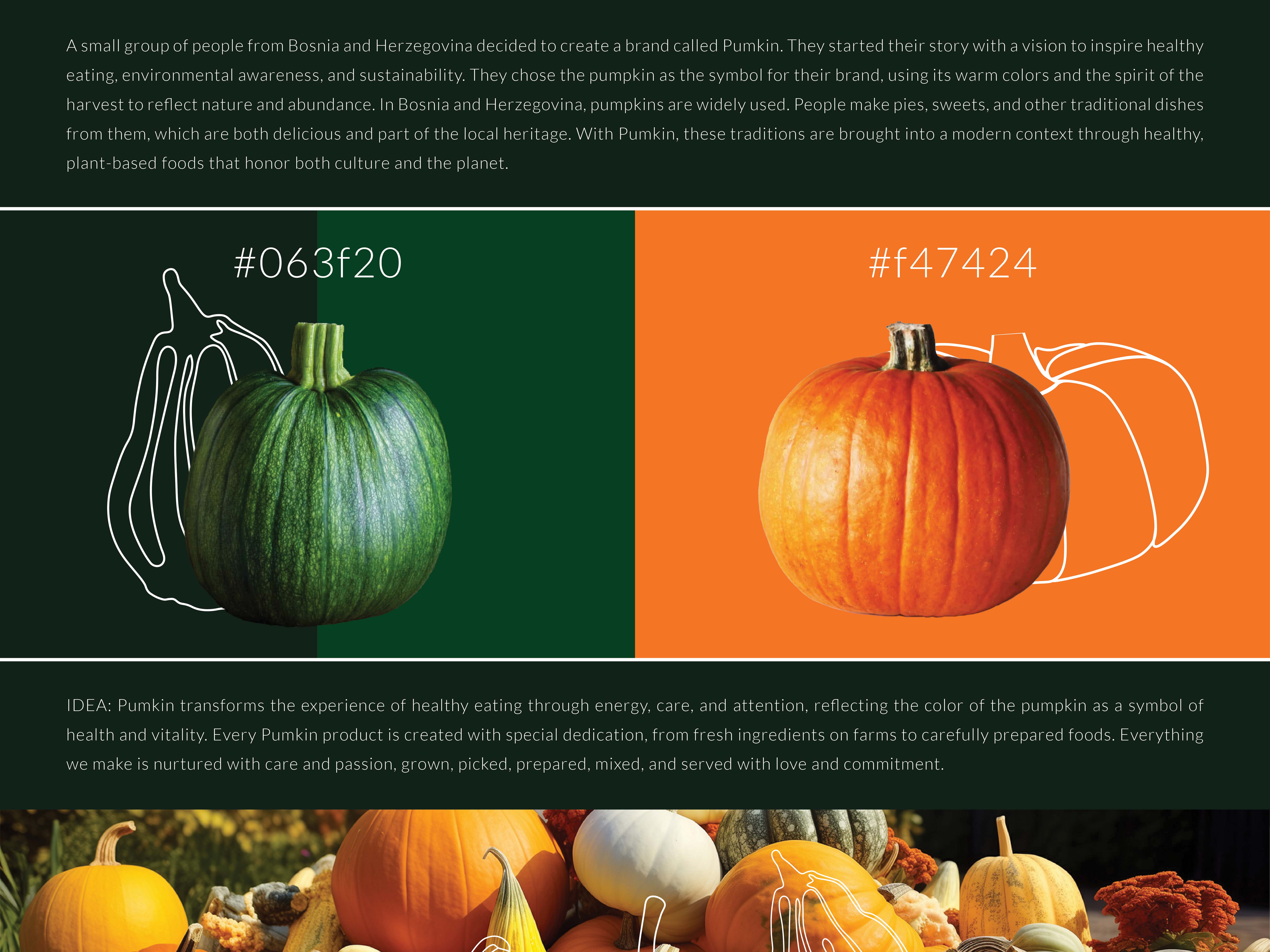 Pumpkin brand identity