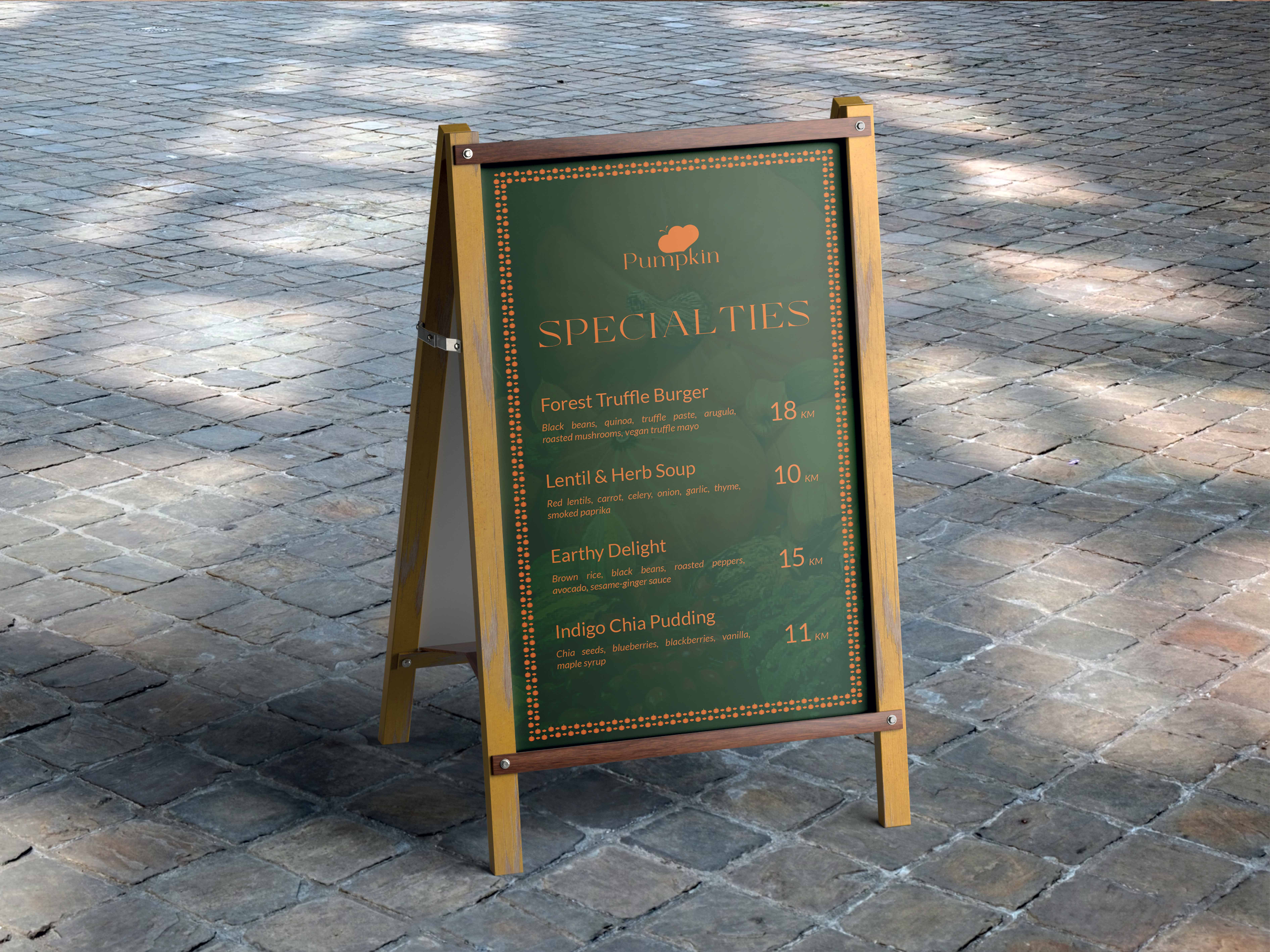 Pumpkin brand identity