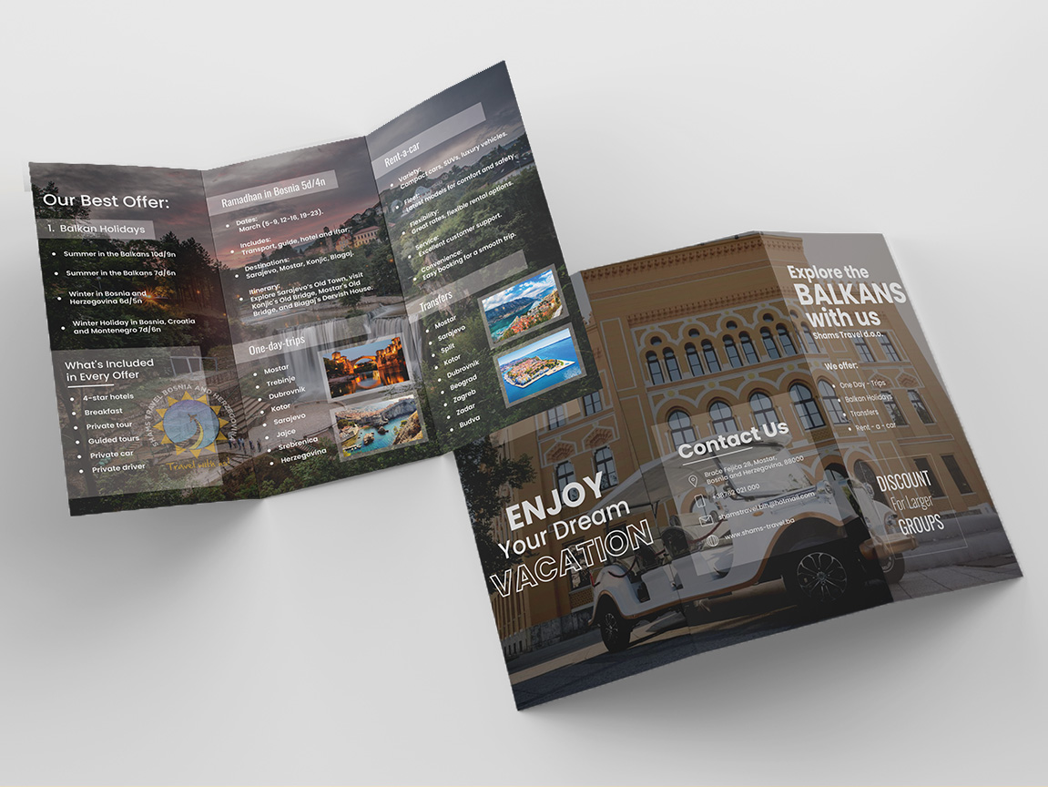 Shams Travel brand identity