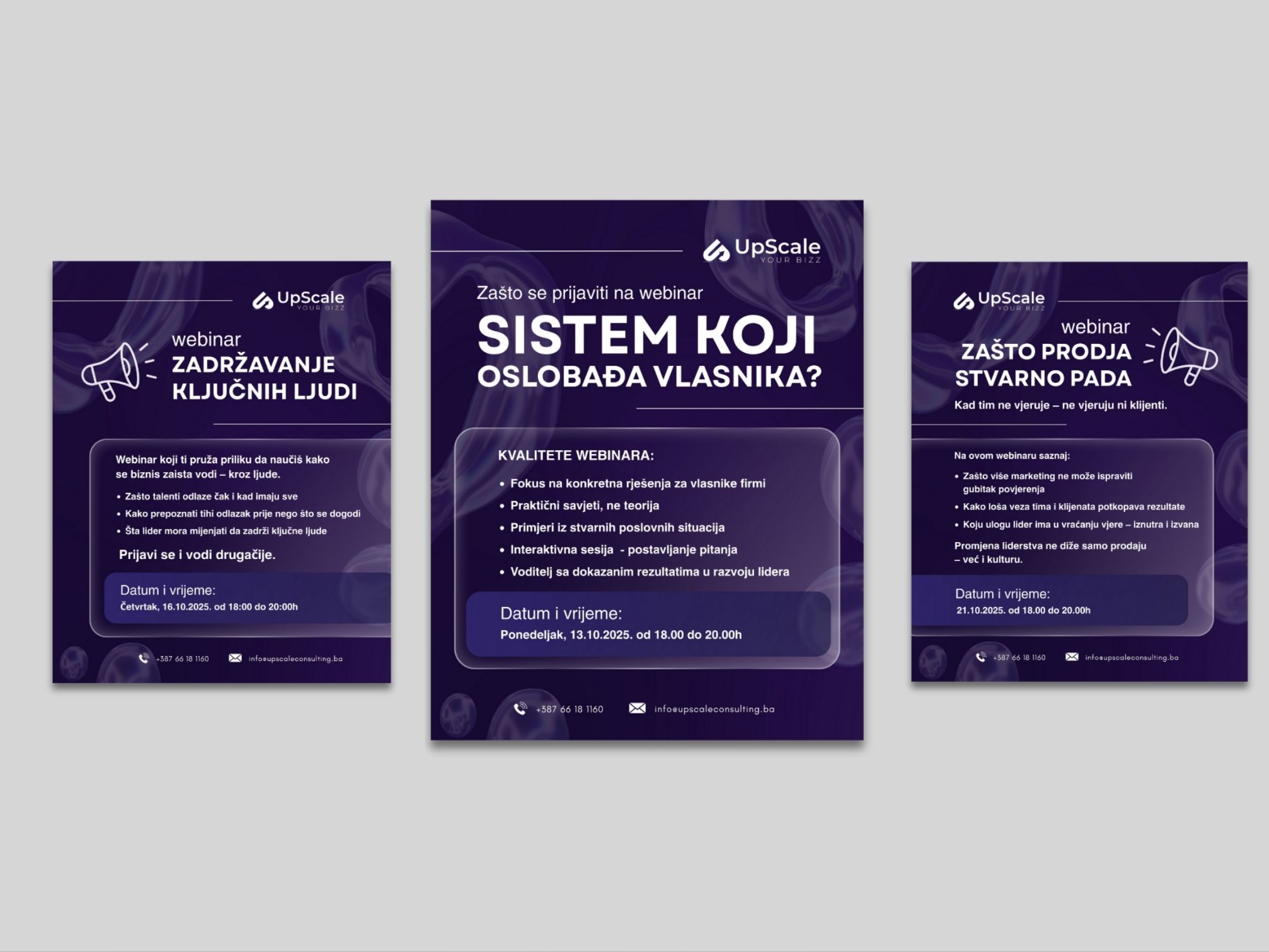 Upscale brand identity