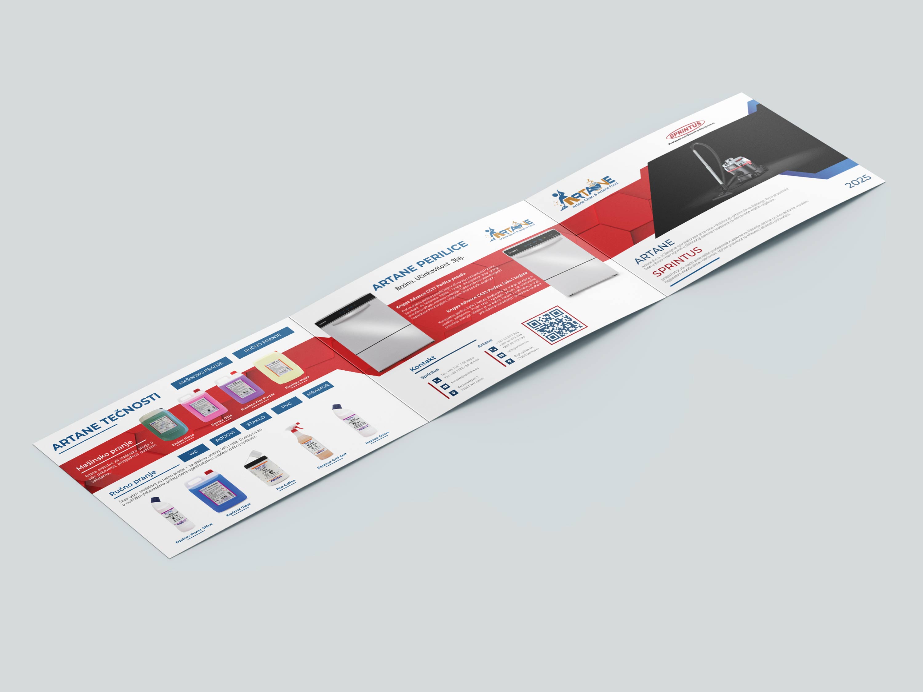 Artane trifold brochure page 3
